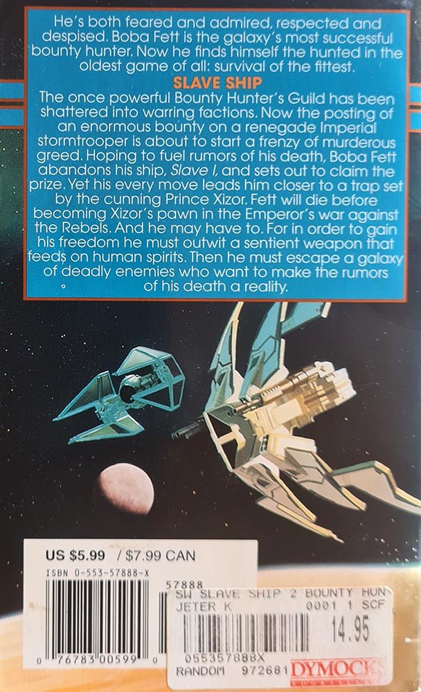 Star Wars: Slave Ship - Book 2 of The Bounty Hunter Wars - Vinyl Kitchen