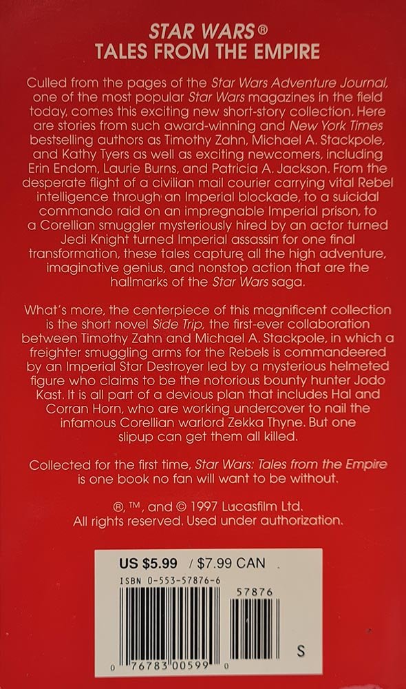 Star Wars: Tales from the Empire - Vinyl Kitchen