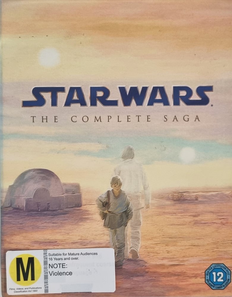 Star Wars - The Complete Saga - 1 - 6 - 1977 (Blu Ray) - Vinyl Kitchen
