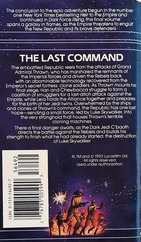 Star Wars: The Last Command - Thrawn Trilogy Volume 3 - Vinyl Kitchen