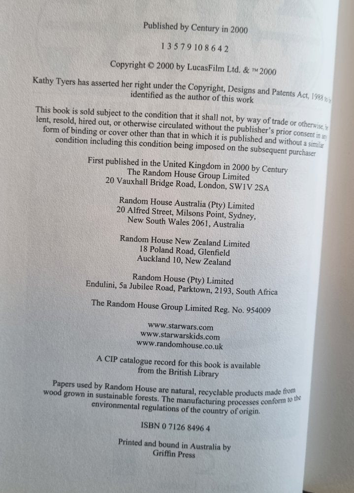 Star Wars The New Jedi Order: Balance Point - Hardcover - Vinyl Kitchen