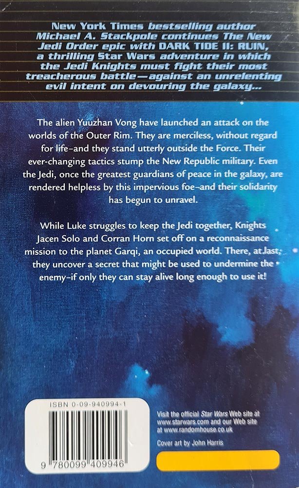 Star Wars: The New Jedi Order - Dark Tide II - Ruin - Vinyl Kitchen