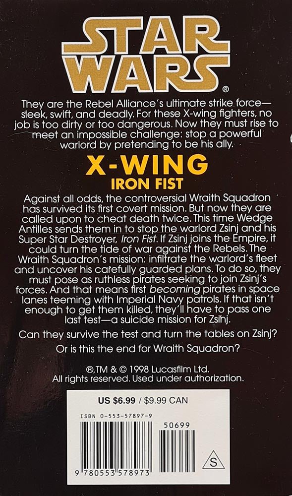 Star Wars: X - Wing Iron Fist - Book 6 - Vinyl Kitchen