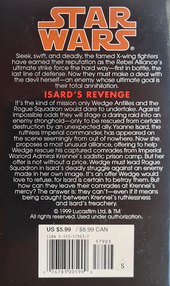 Star Wars: X - Wing Isard's Revenge - Book 8 - Vinyl Kitchen