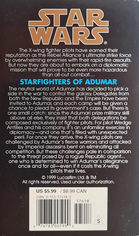 Star Wars: X - Wing Starfighters of Adumar - Book 9 - Vinyl Kitchen