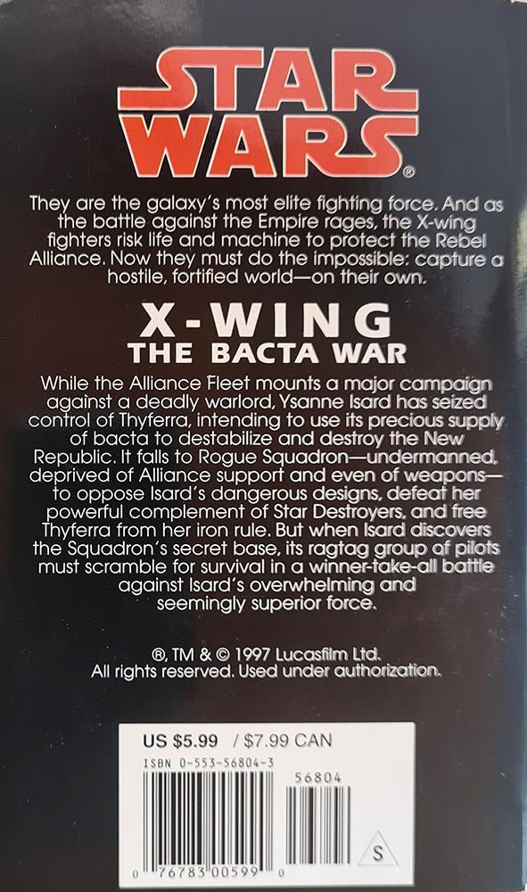 Star Wars: X - Wing The Bacta War - Book 4 - Vinyl Kitchen