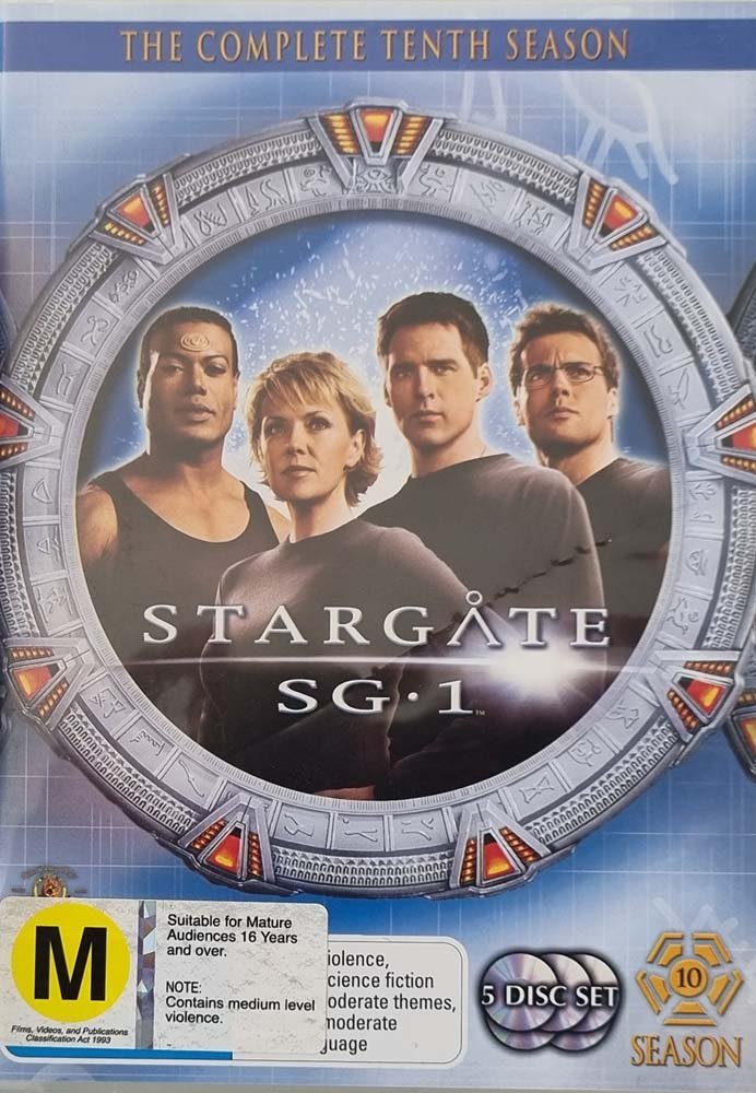 Stargate SG1 - Season 10 (DVD) - Vinyl Kitchen