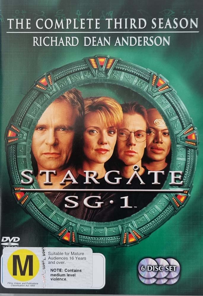 Stargate SG1 - Season 3 (DVD) - Vinyl Kitchen