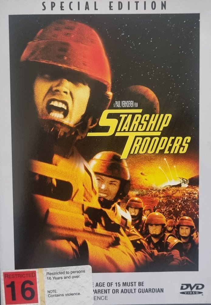 Starship Troopers - 1997 (DVD) - Vinyl Kitchen