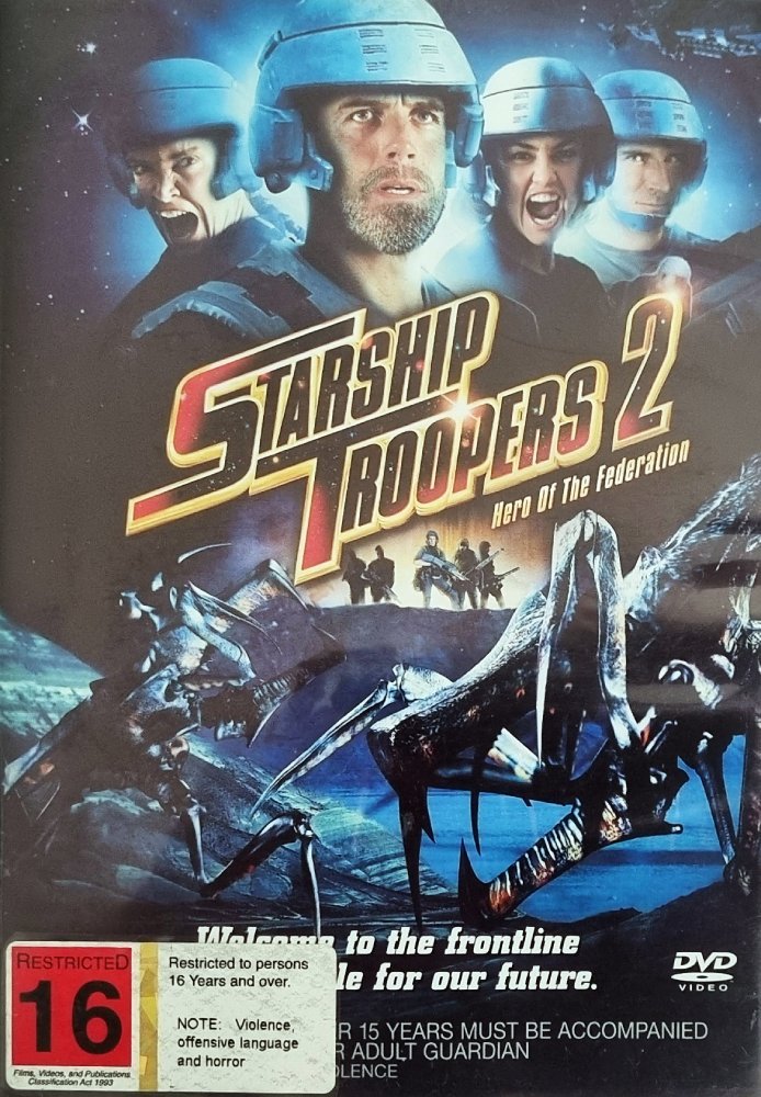 Starship Troopers 2 - 2004 (DVD) - Vinyl Kitchen