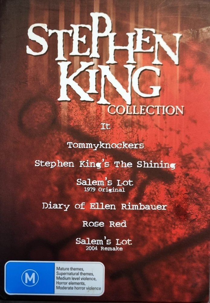 Stephen King 7 Movie Collection: It / Tommyknockers/ Salem's Lot / Rose Red - 1993 (DVD) - Vinyl Kitchen