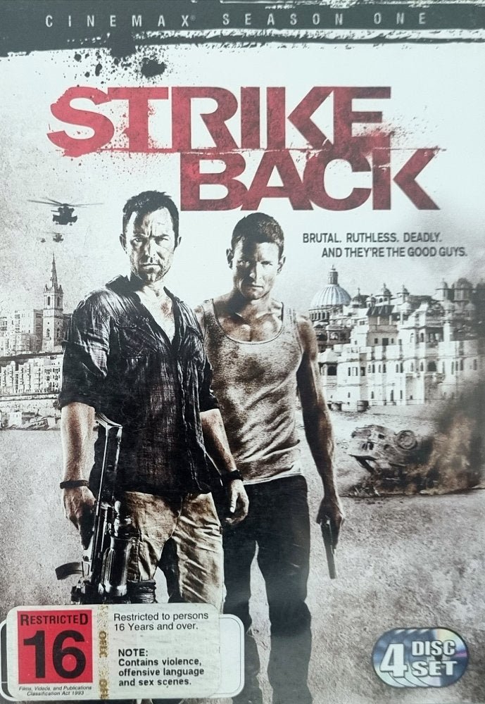 Strike Back - The Complete First Season (DVD) - Vinyl Kitchen