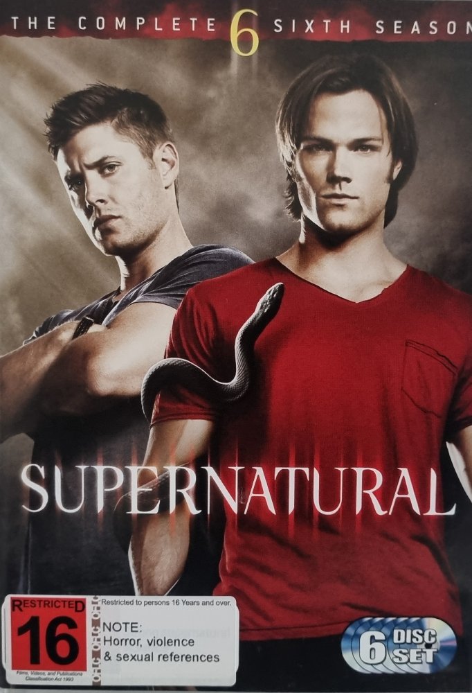 Supernatural: The Complete Sixth Season (DVD) - Vinyl Kitchen