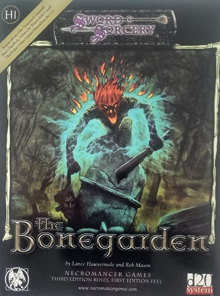 Sword & Sorcery: The Bonegarden (D20 System) H1 - Vinyl Kitchen