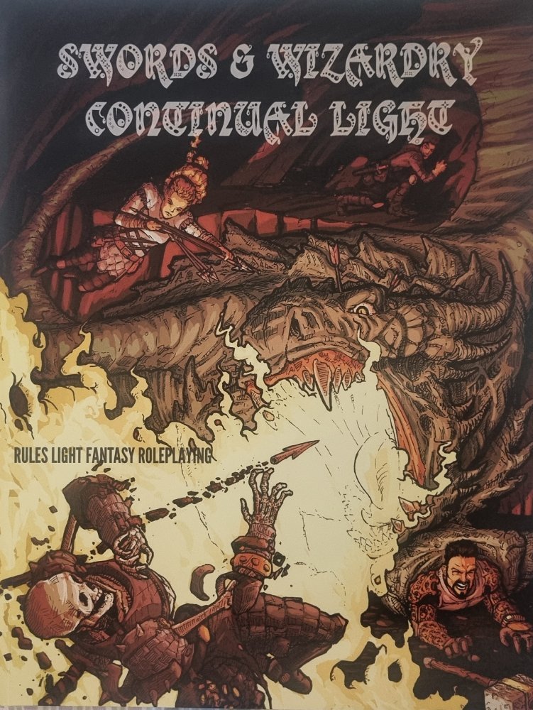 Swords & Wizardry Continual Light - Vinyl Kitchen