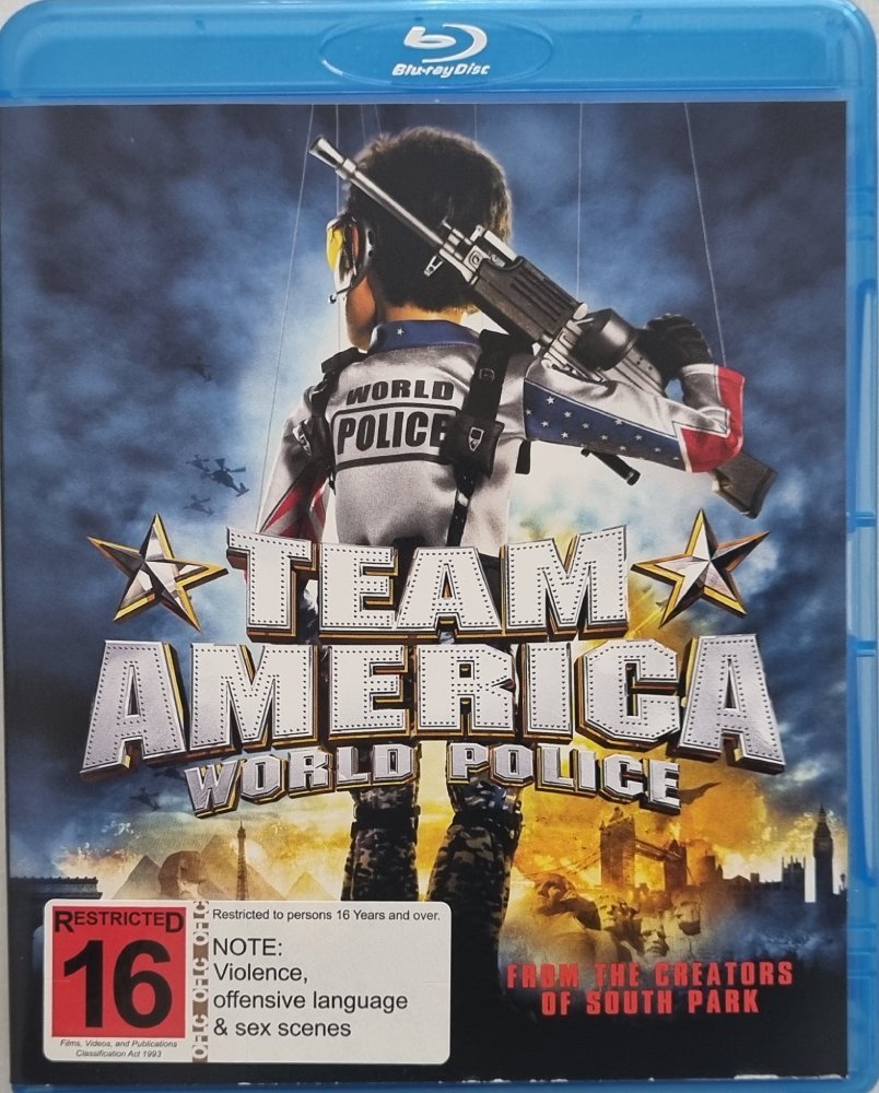 Team America World Police - 2004 (Blu Ray) - Vinyl Kitchen