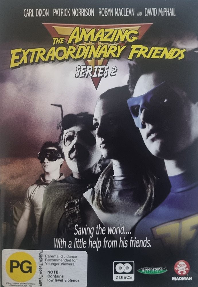 The Amazing Extraordinary Friends Series 2 (DVD) - Vinyl Kitchen