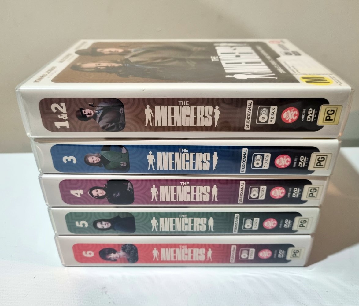 The Avengers - The Complete Series (DVD) - Vinyl Kitchen