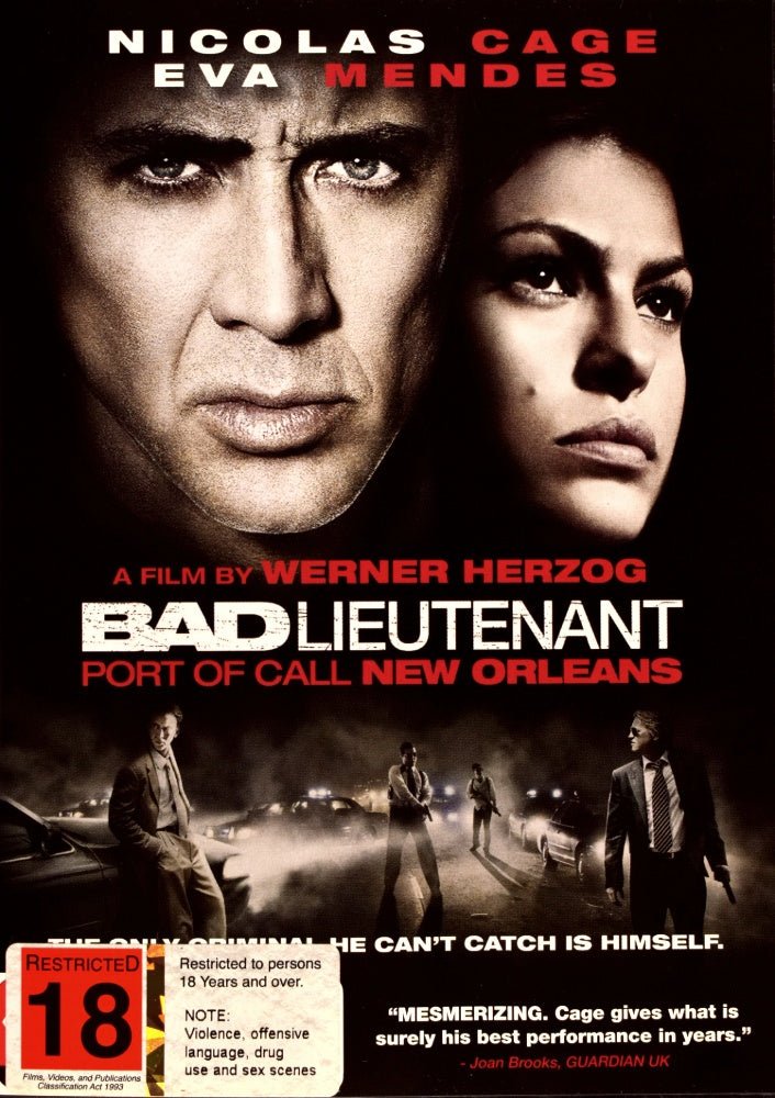 The Bad Lieutenant: Port of Call - New Orleans - 2009 (DVD) - Vinyl Kitchen
