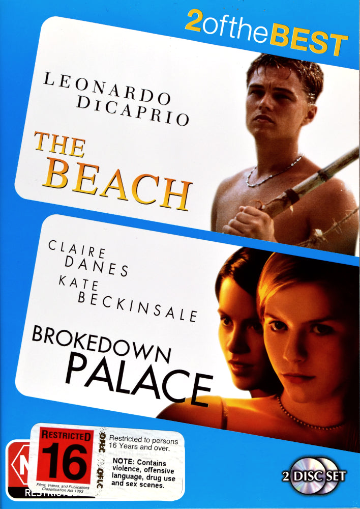 The Beach / Brokedown Palace - 1999 (DVD)