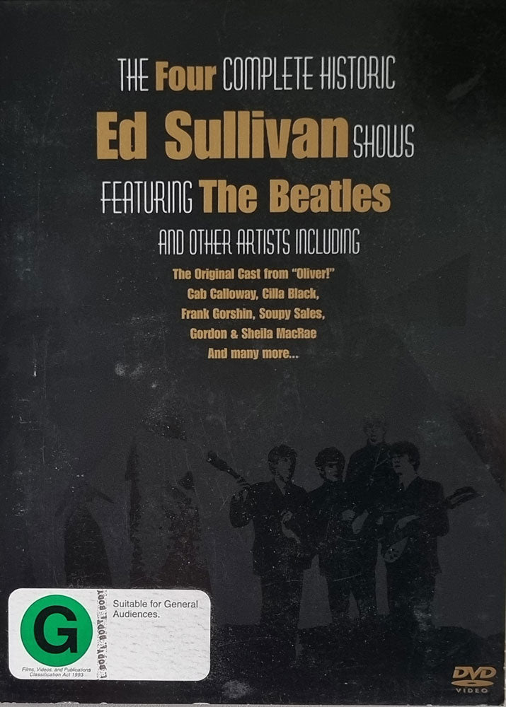 The Beatles and others - The Four Complete Ed Sullivan Shows (2 DVD) - Vinyl Kitchen