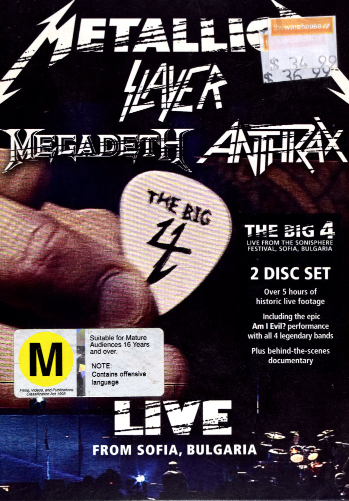 The Big 4: Live From Sofia, Bulgaria (DVD)