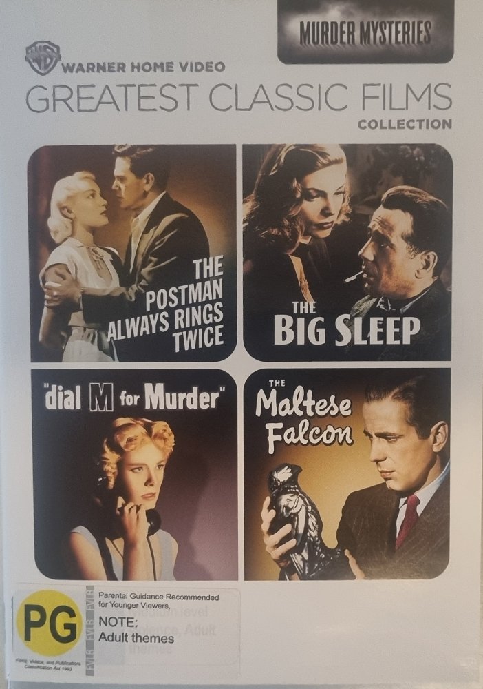 The Big Sleep / Dial M for Murder / The Maltese Falcon - 1946 (DVD) - Vinyl Kitchen