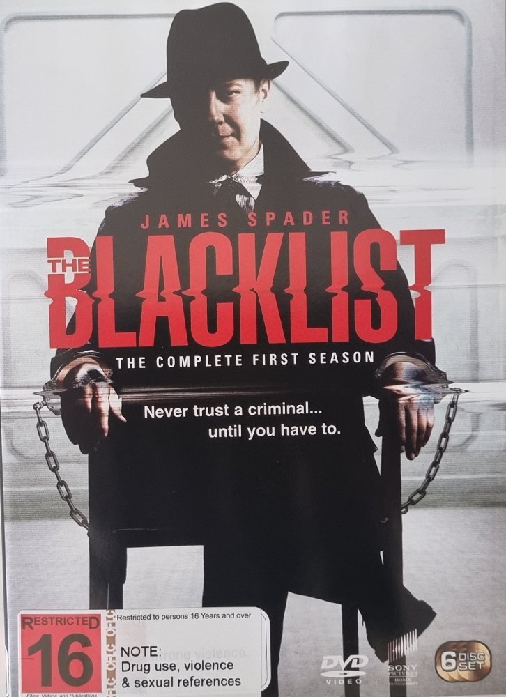 The Blacklist - The Complete First Season (DVD) - Vinyl Kitchen