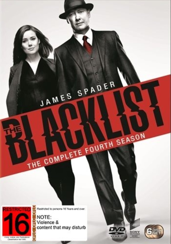 The Blacklist - The Complete Fourth Season (DVD) - Vinyl Kitchen