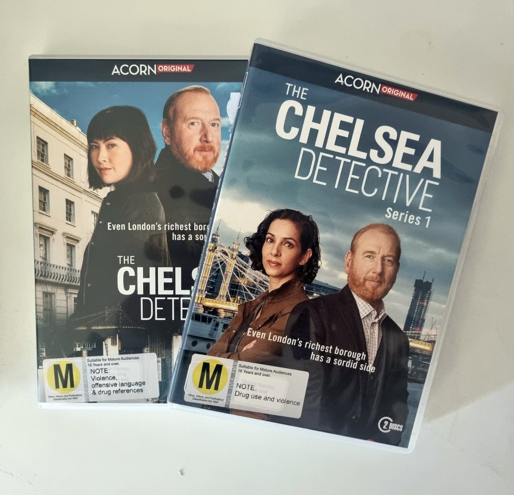 The Chelsea Detective - Series 1 & 2 (DVD) - Vinyl Kitchen