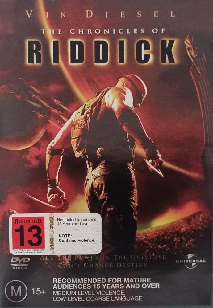 The Chronicles Of Riddick - 2004 (DVD) - Vinyl Kitchen
