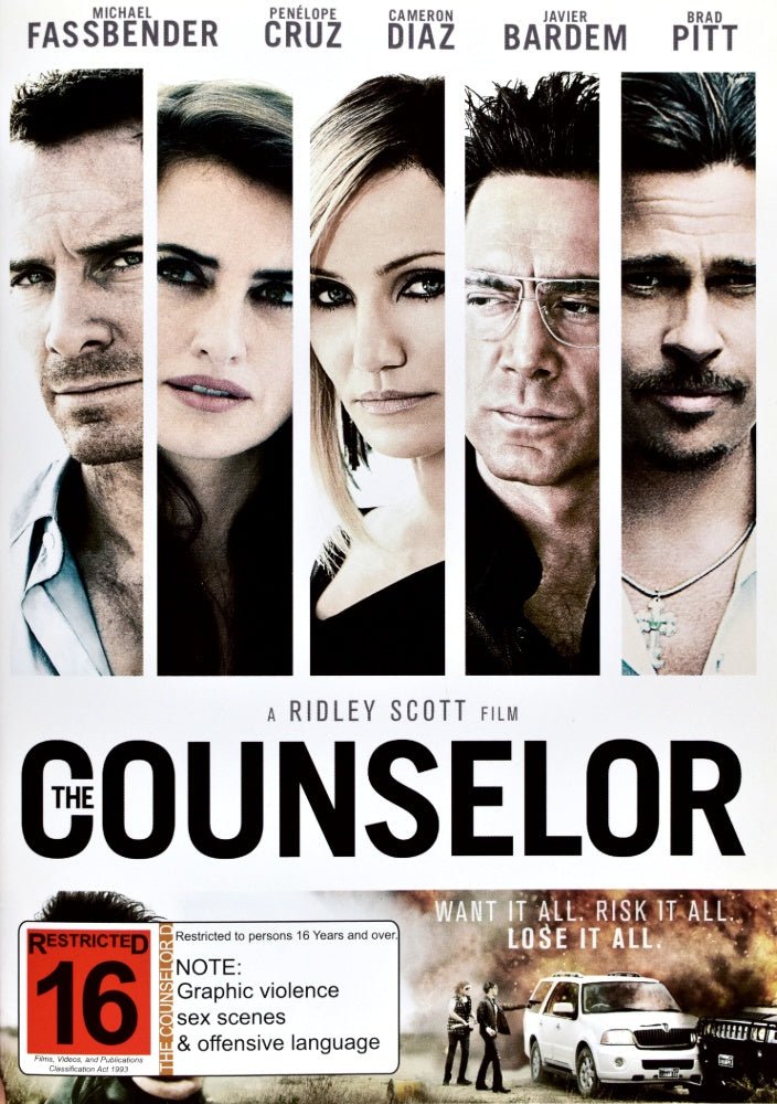 The Counselor - 2013 (DVD) - Vinyl Kitchen