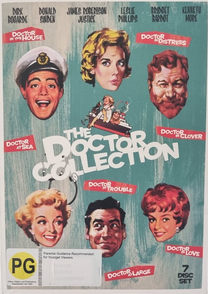 The Doctor Collection - 7 Movies (DVD) - Vinyl Kitchen