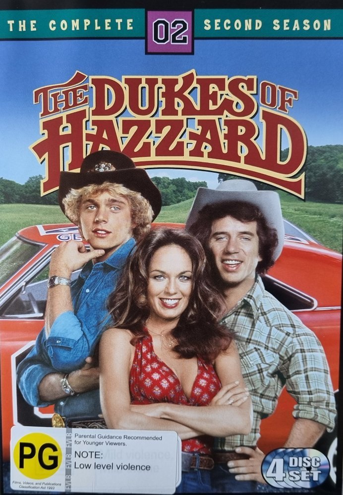 The Dukes of Hazzard - The Complete Second Season (DVD) - Vinyl Kitchen