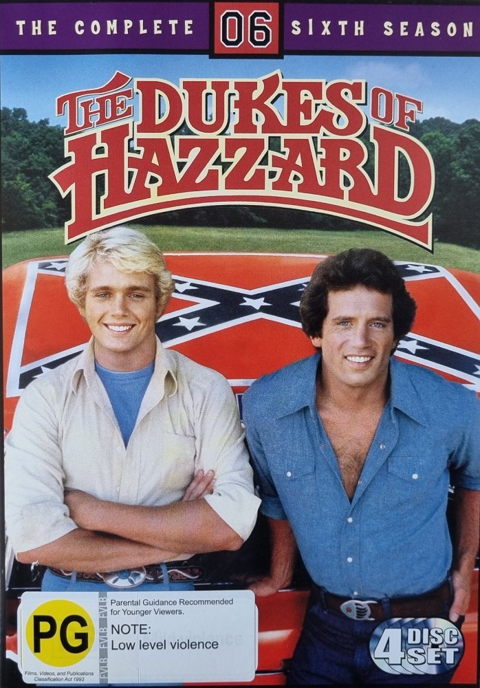 The Dukes of Hazzard - The Complete Sixth Season (DVD) - Vinyl Kitchen
