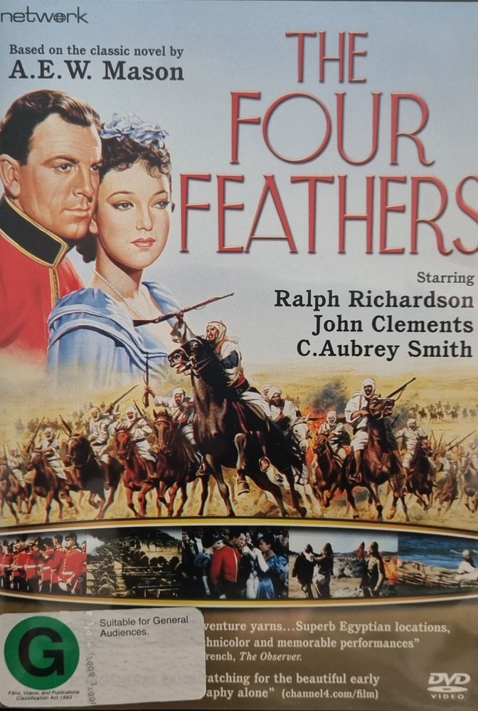The Four Feathers - 1939 (DVD) Region 2 - Vinyl Kitchen
