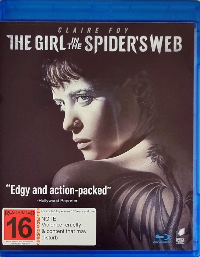 The Girl in the Spider's Web - 2018 (Blu Ray) - Vinyl Kitchen