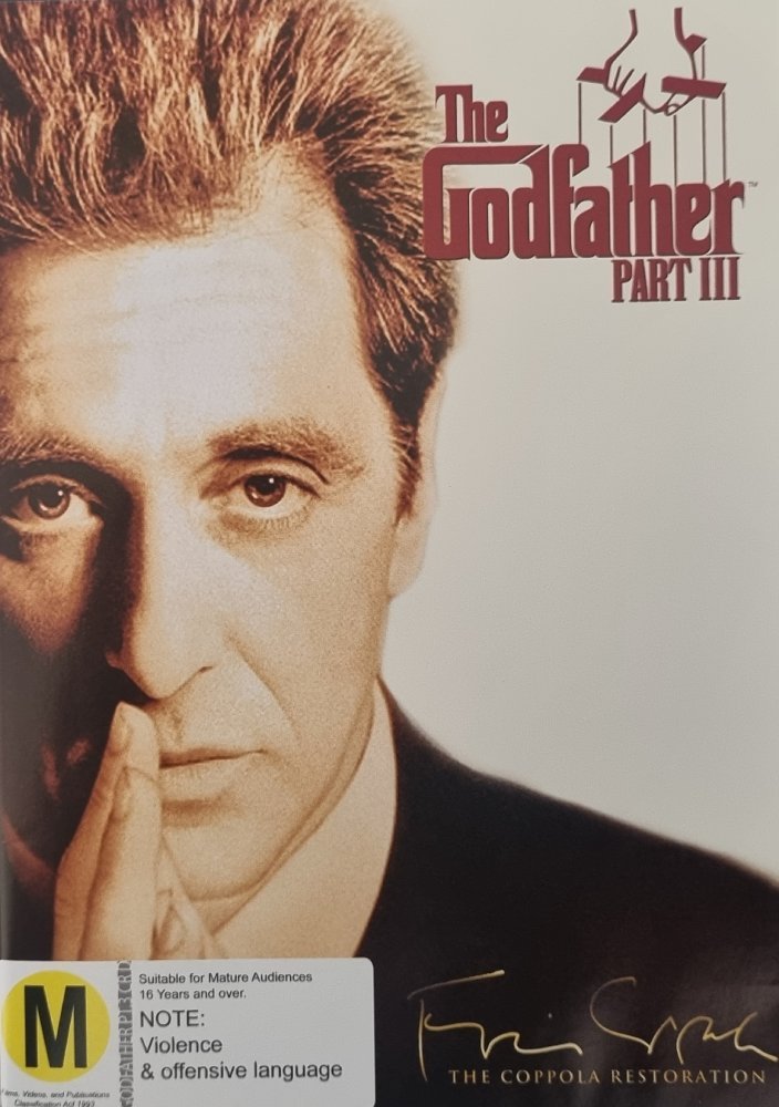 The Godfather Part III - Restoration Edition - 1990 (DVD) - Vinyl Kitchen