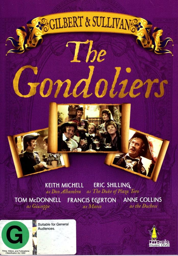 The Gondoliers - 1982 (DVD) - Vinyl Kitchen