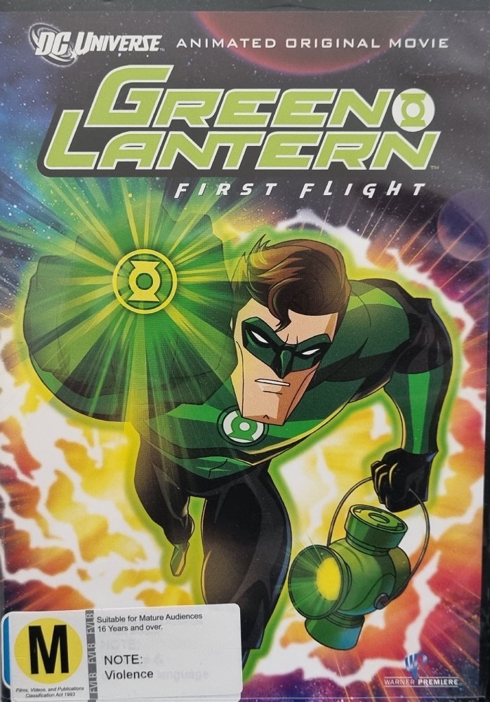 The Green Lantern - First Flight (DVD) - Vinyl Kitchen