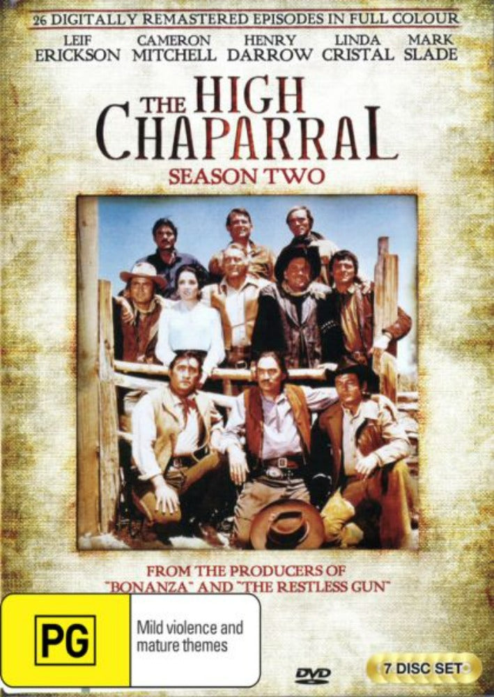 the high chaparral season 2 1969