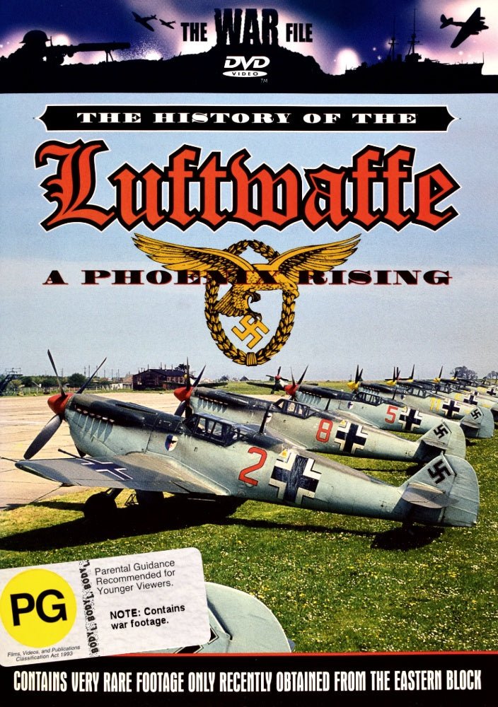 The History of the Luftwaffe - 1989 (DVD) - Vinyl Kitchen