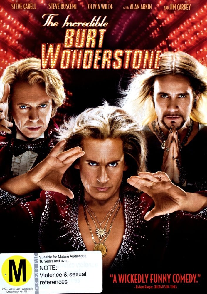 The Incredible Burt Wonderstone - 2013 (DVD) - Vinyl Kitchen