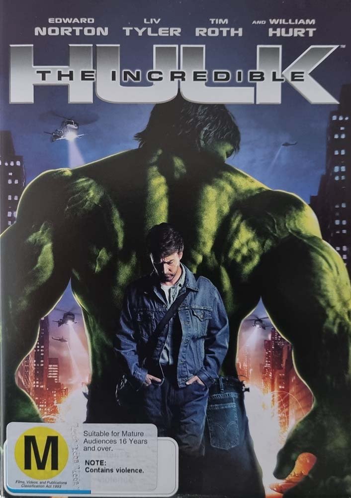 The Incredible Hulk - 2008 (DVD) - Vinyl Kitchen