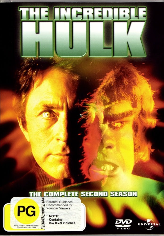 The Incredible Hulk: Season 2 - 1978 (DVD) - Vinyl Kitchen