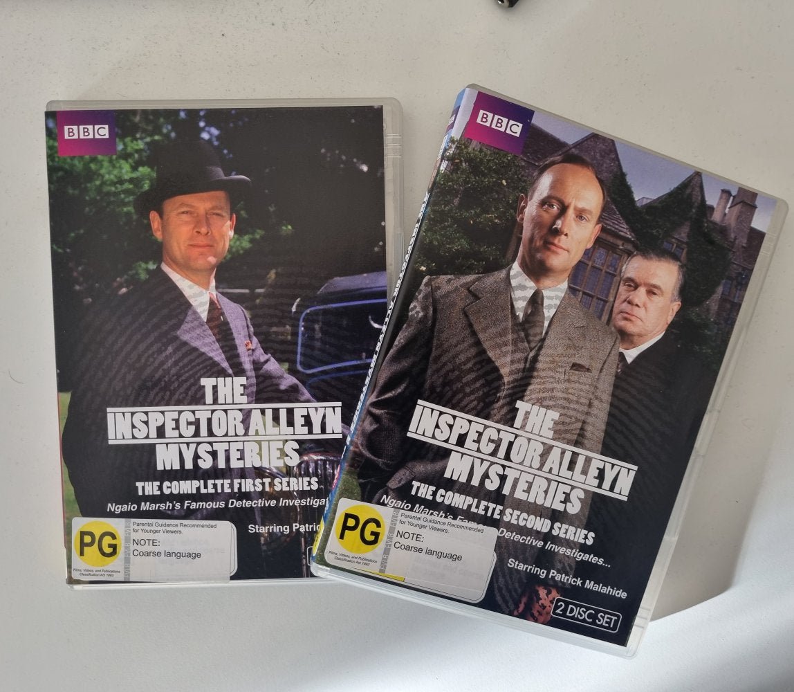 The Inspector Alleyn Mysteries - The Complete Series 1 & 2 (DVD) - Vinyl Kitchen