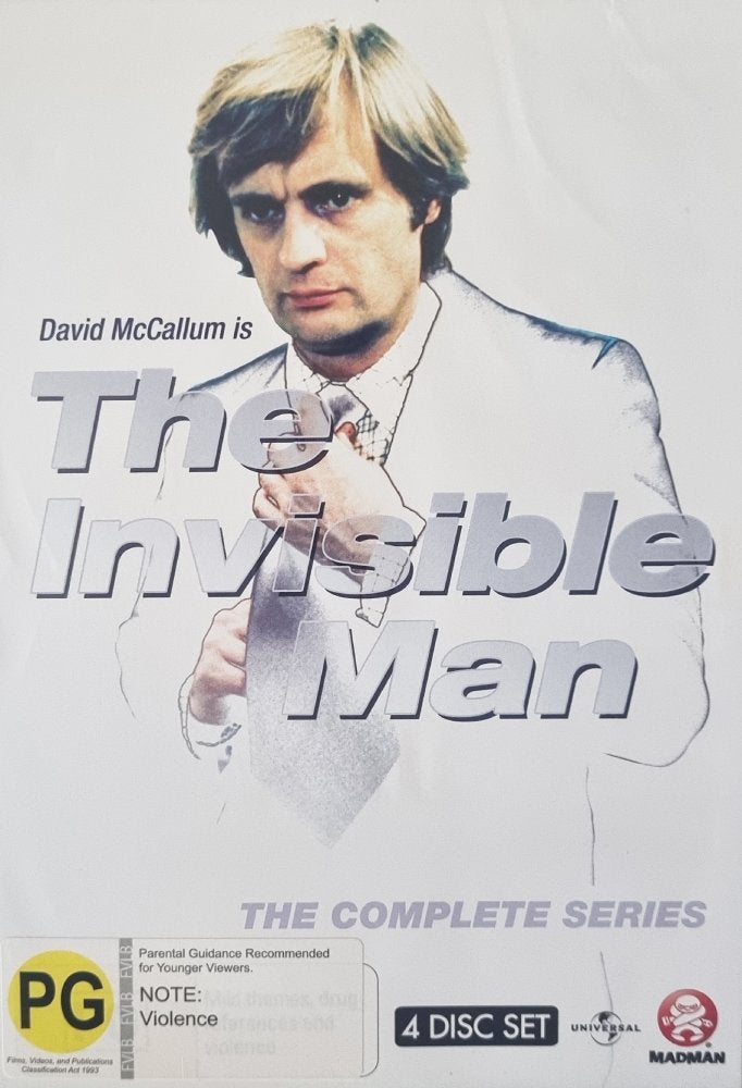 The Invisible Man - The Complete Series (DVD) - Vinyl Kitchen