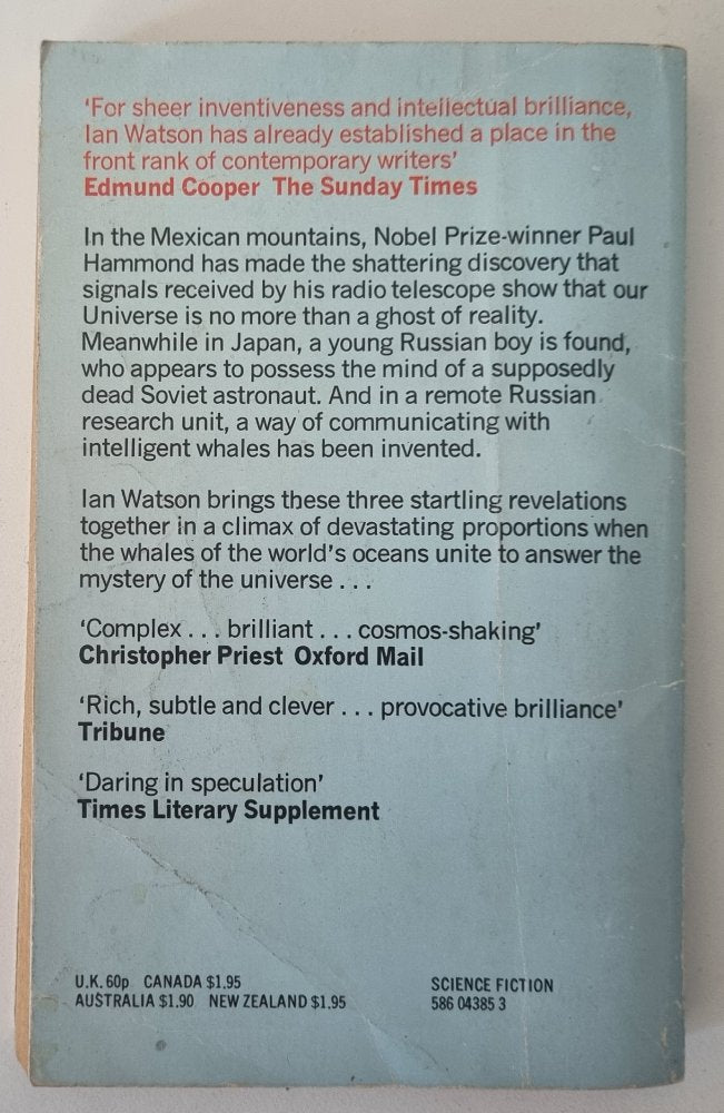 The Jonah Kit - Ian Watson - Vinyl Kitchen