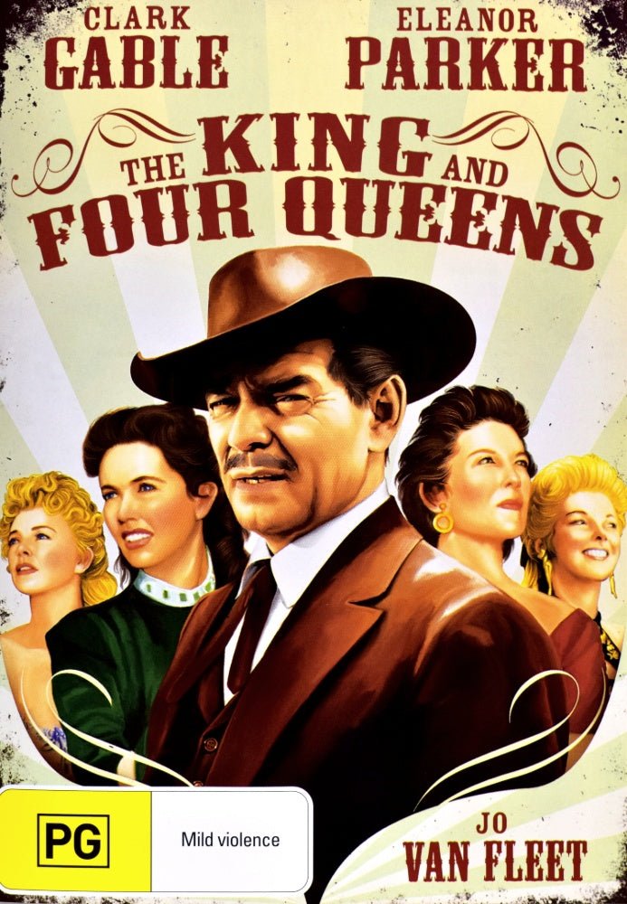 The King and Four Queens - 1956 (DVD) - Vinyl Kitchen