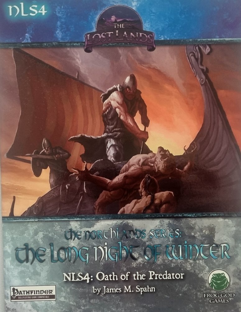 The Long Night of Winter - Oath of the Predator (Pathfinder Module) - Vinyl Kitchen
